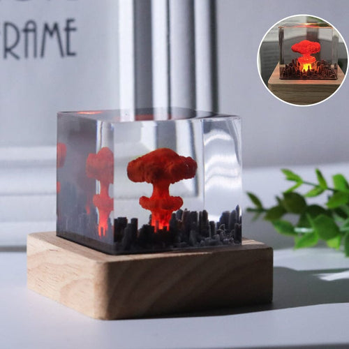 Resinlampe med eksplosive bomber | Skanto