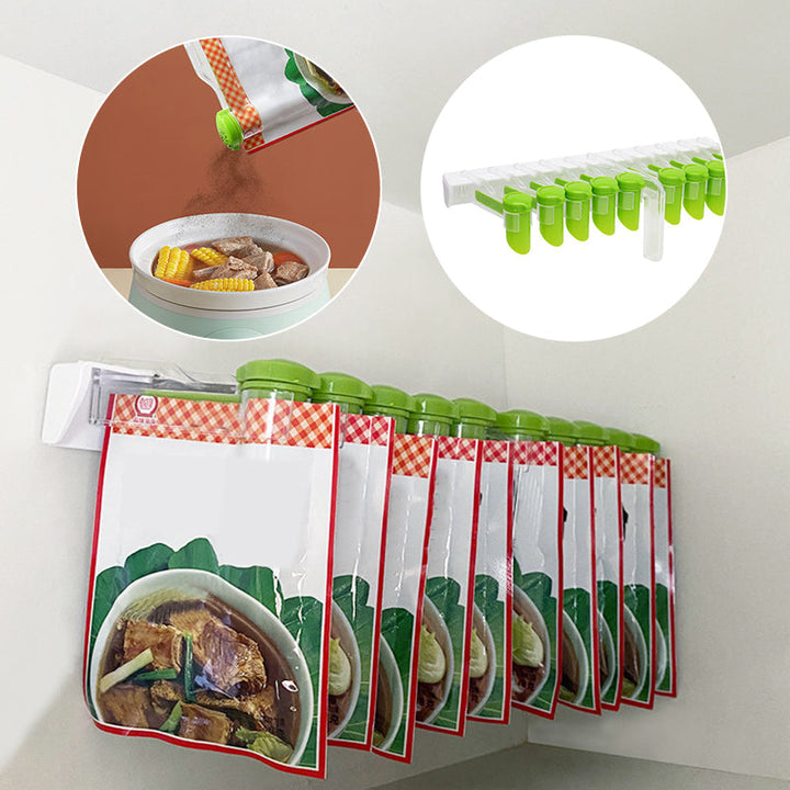 Vegghengt krydderposehyller | Skanto