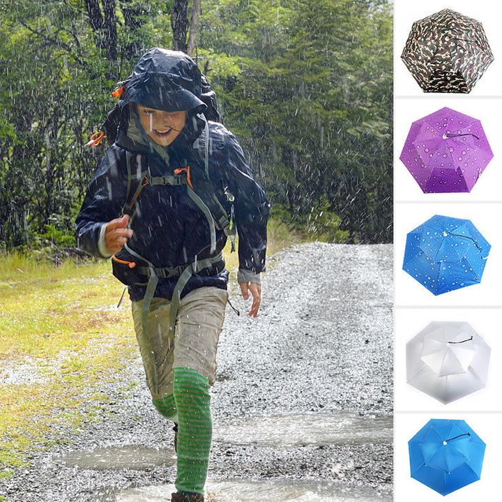 Skanto | Outdoor Dobbel-Lag Regn Paraply Hatt