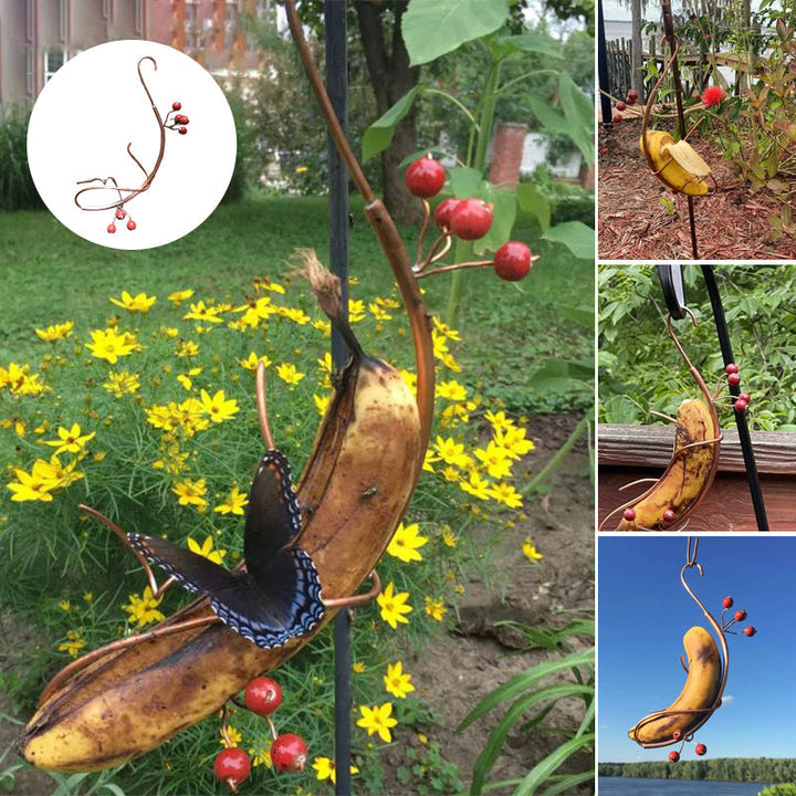 Skanto | Butterfly Banana Hammock-Butterfly Feeding