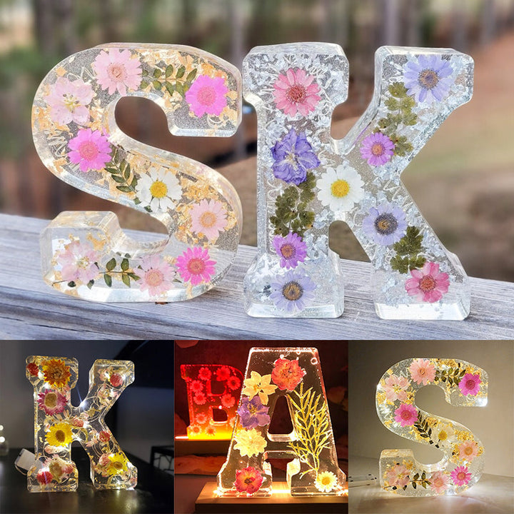 Skanto | Blomster Harpikslampe