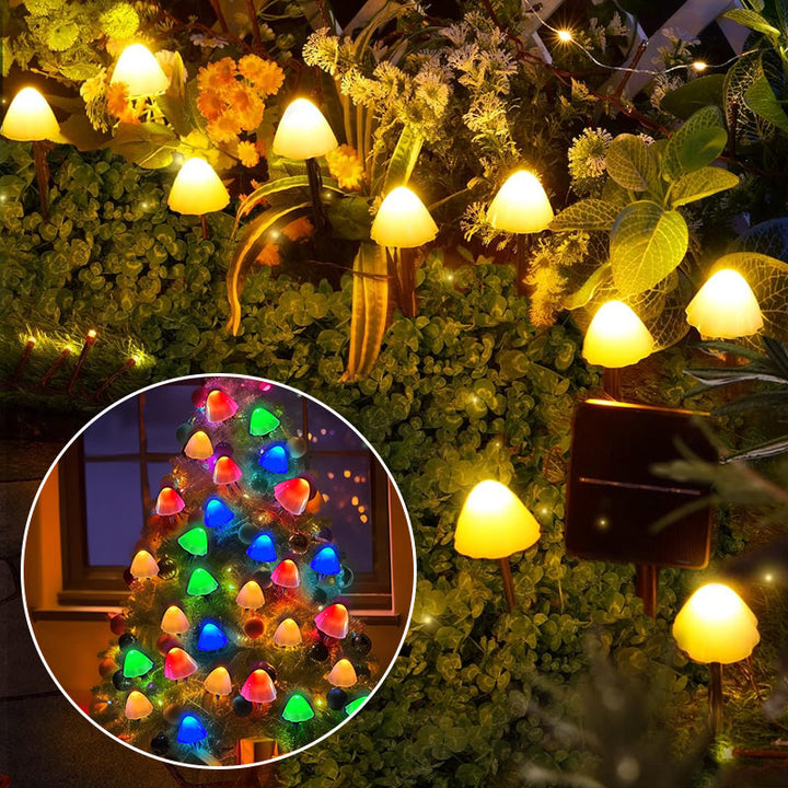 Skanto | LED Solcelle Lyskjede Bakke Stake Sopplamper