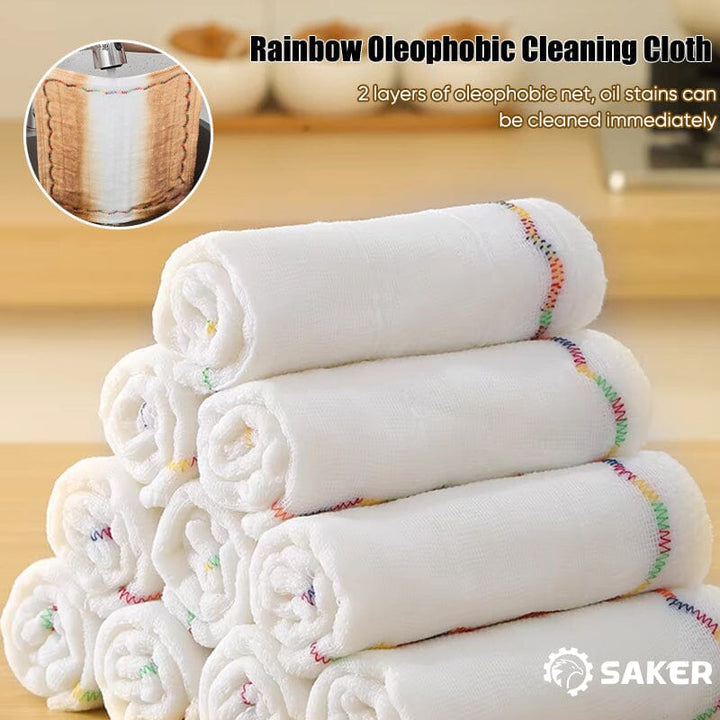Rainbow Oleophobic Rengjøringsklut | Skanto