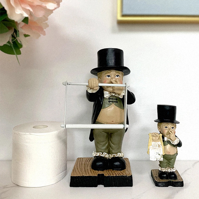 Gentleman papirhåndkleholder dekorasjon | Skanto
