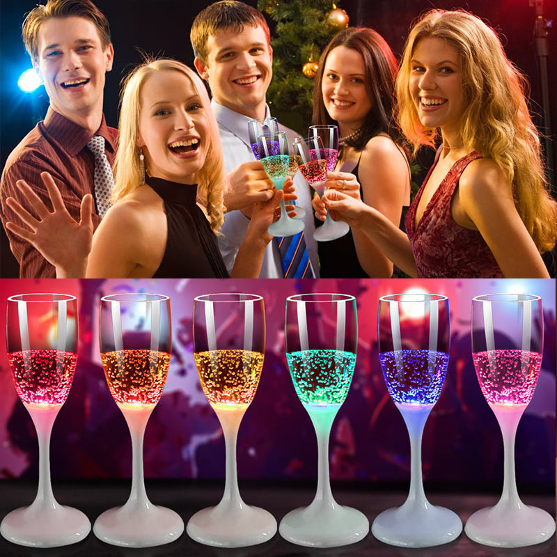 Skanto | LED belyst champagneglass
