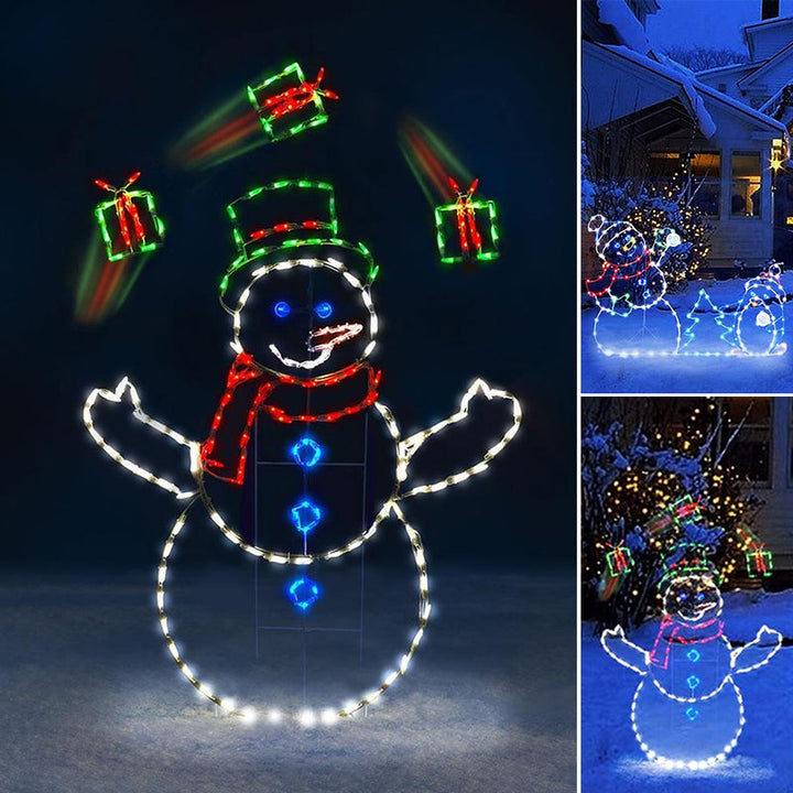 LumièRe Snø Kule Animasjon Lekent | Skanto