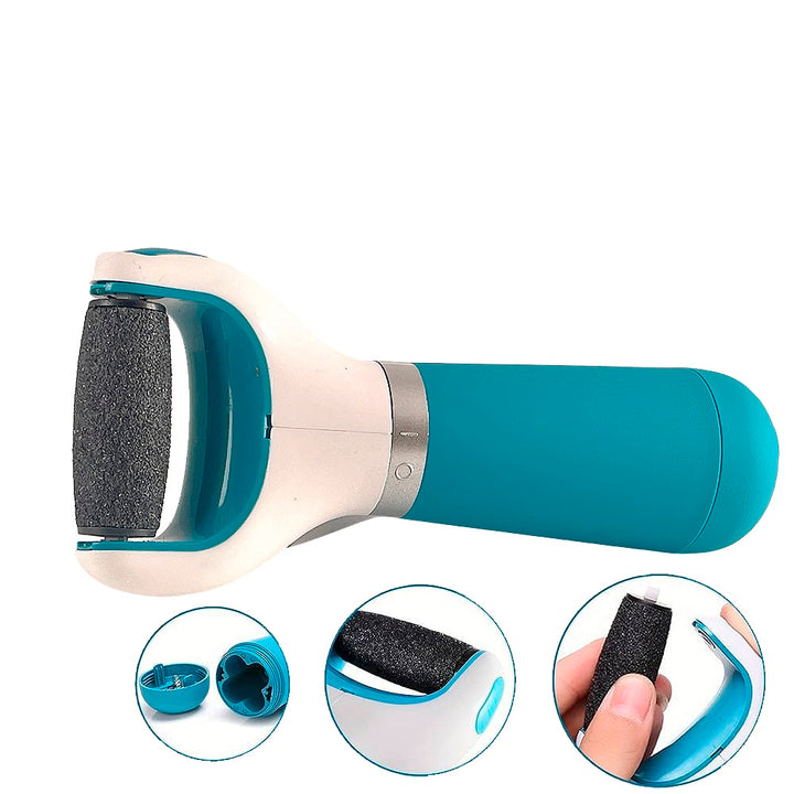 Skanto | SoftFoot Elektrisk Fil – Pedikyr Enhet med Diamant Hode for Fjerning av Calluser