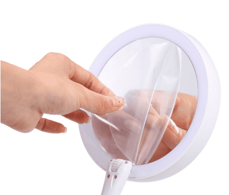 Folding LED Makeup Mirror | Skanto