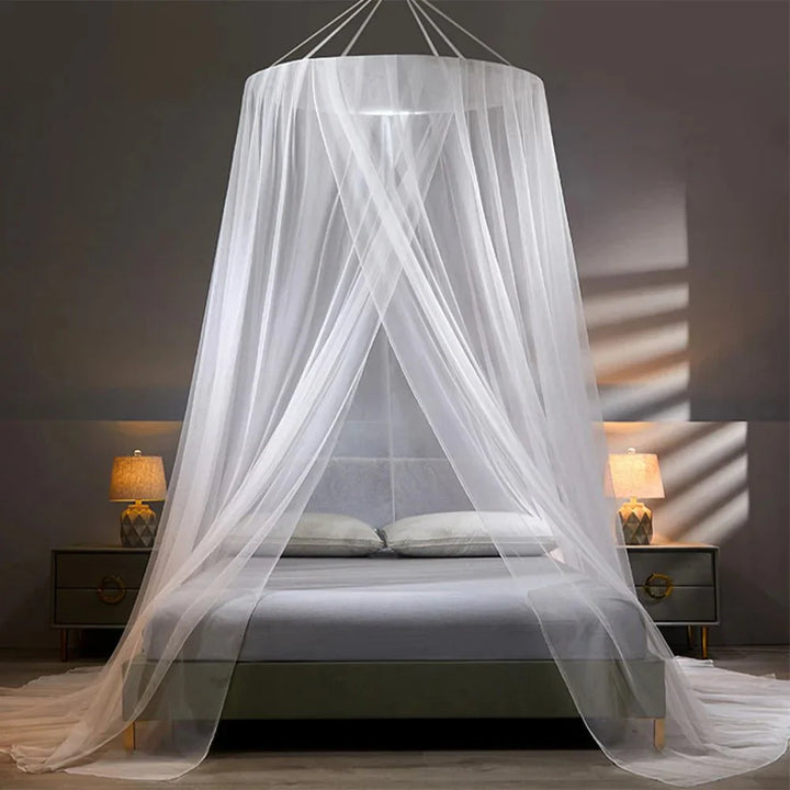 Skanto | DREAMSCREEN – Sammenleggbar Myggnett for Seng & Campingbeskyttelse