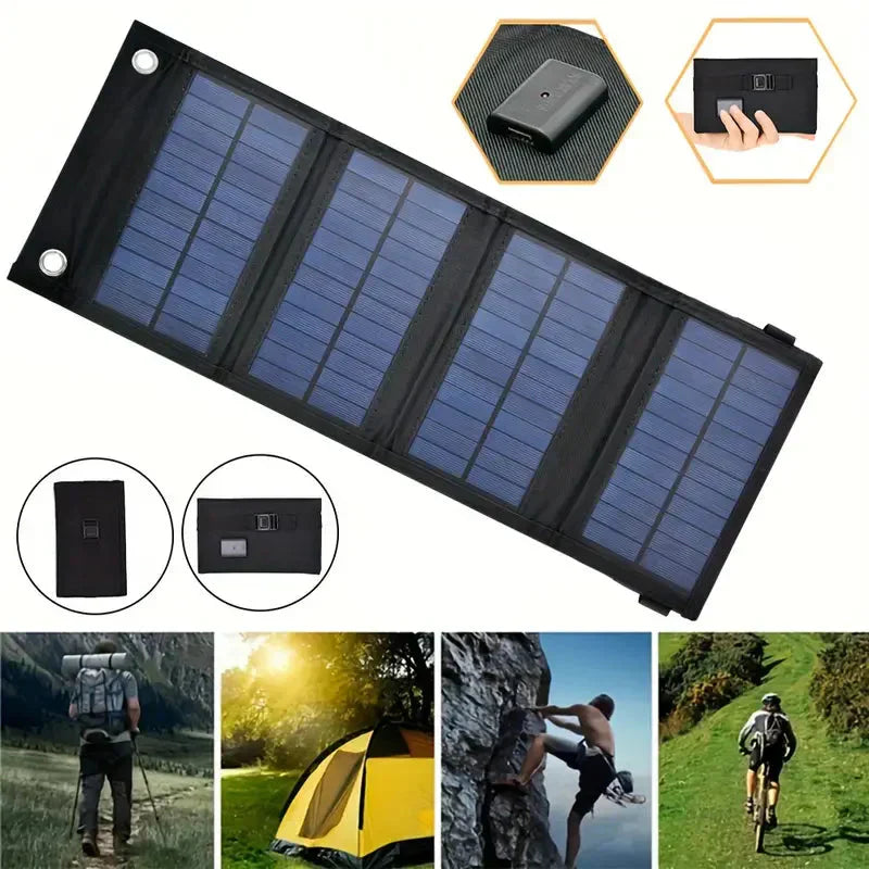 Skanto | Sammenleggbar solenergi bank - SolarMate