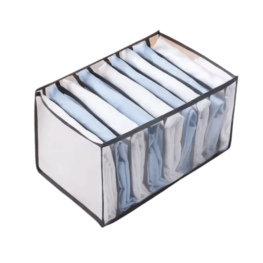 Skanto | FOLDSPACE – Klesskap Organiser Sett for Rygg og Rynkefri Oppbevaring