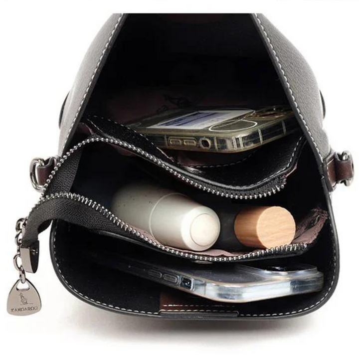Skanto | Skulderveske: Ekte lær Niche Kvinners Crossbody-veske