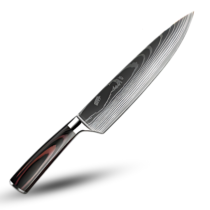 Japanske kniver i Pakkawood-serien