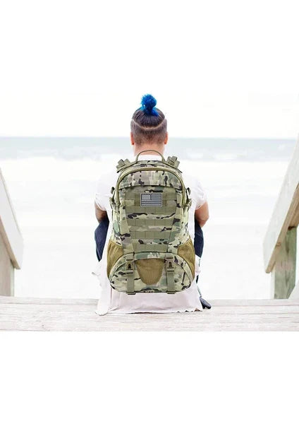 Skanto | Taktisk Ryggsekk Militær Stil Utendørs Rucksack