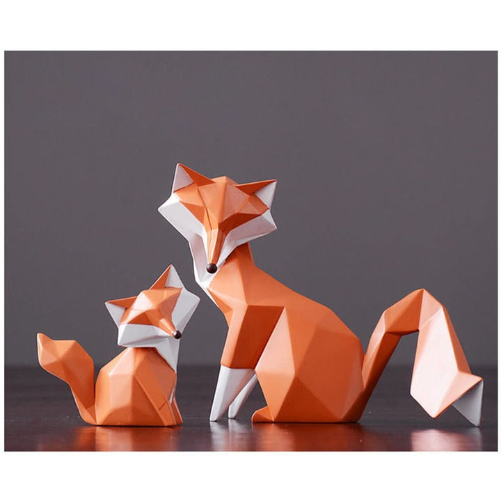 Skanto | Geometrisk Rev Figur – Moderne Harpiks Skulptur