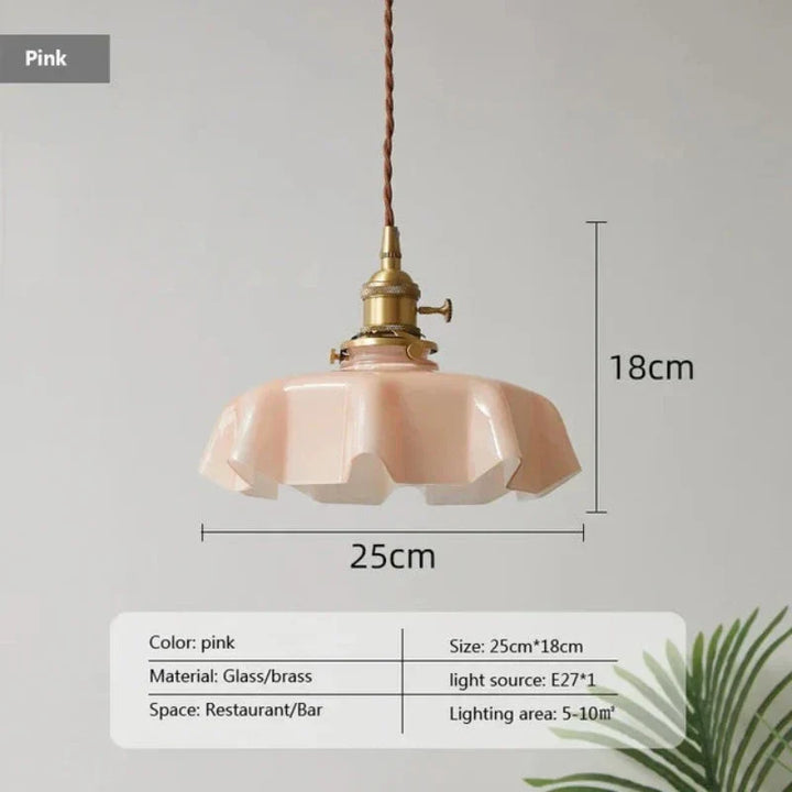 Frendorf | Fransk messing hengelampe - BrassChic