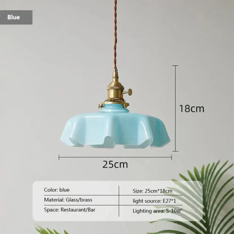 Frendorf | Fransk messing hengelampe - BrassChic