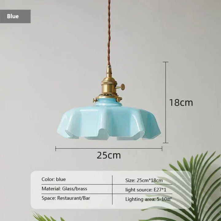 Frendorf | Fransk messing hengelampe - BrassChic
