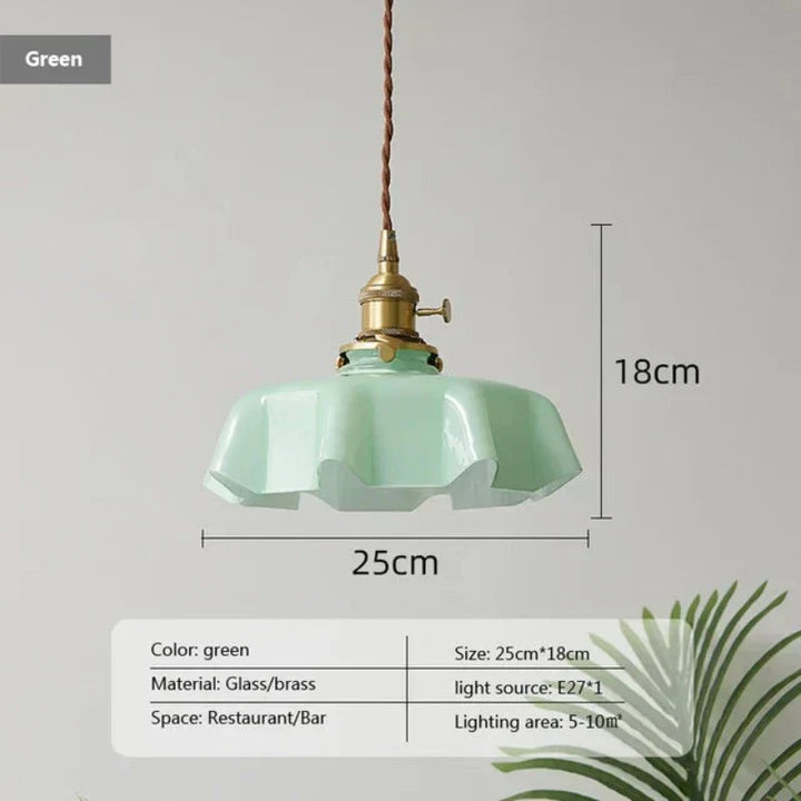 Frendorf | Fransk messing hengelampe - BrassChic