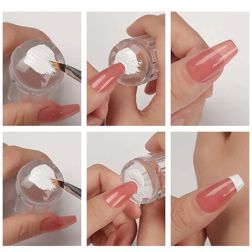 Skanto | Fransk Manikyr Lakk Stempel Lakk