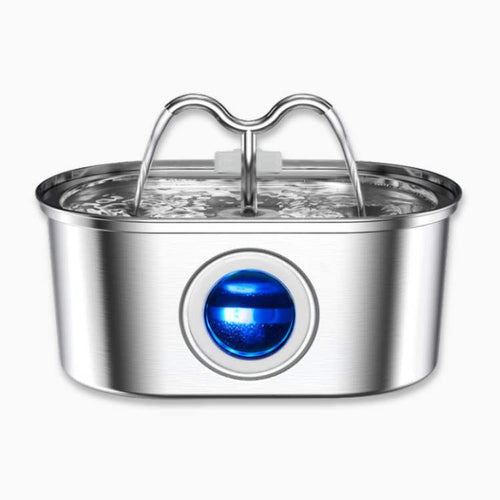 Skanto | Pet Water Fountain | Silent Operation, Durable Stainless Steel & Ideal for Cats and Dogs