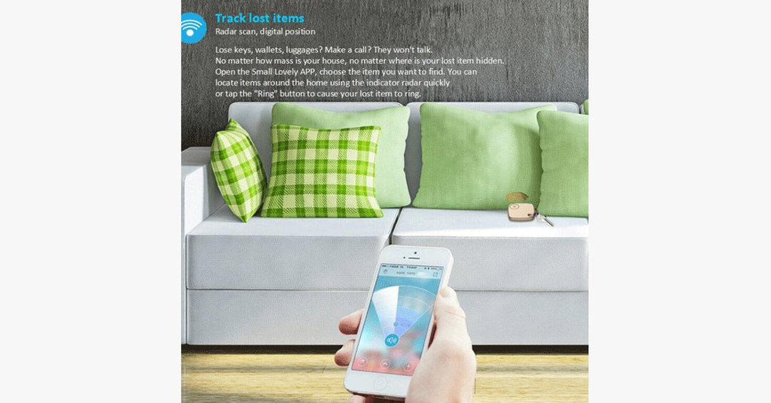 Skanto | Anti-Tap Mini GPS Tracker – Aldri mist viktige ting igjen!