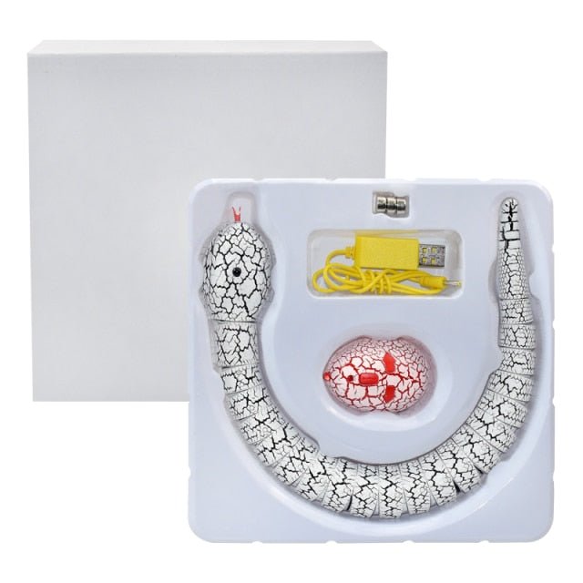 Norvo | SnakeTrick | Morsomme skremme reaksjoner garantert! - Fjernstyrt slange for spøker og spill