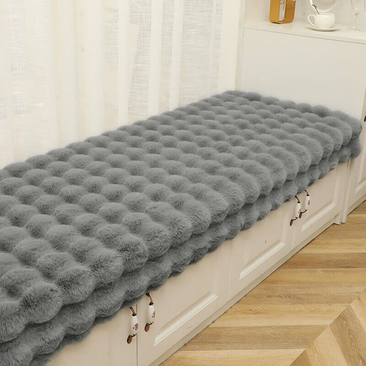 Koselig Plush Enfarget Rutsjefri Sofa Trekk for Komfort | Skanto