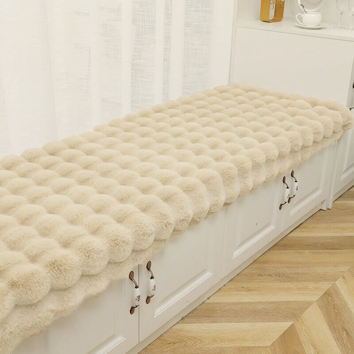 Koselig Plush Enfarget Rutsjefri Sofa Trekk for Komfort | Skanto