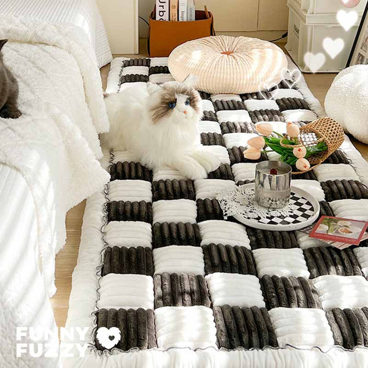 CozyCover – Elegant Teppe for Katt og Menneske Skanto