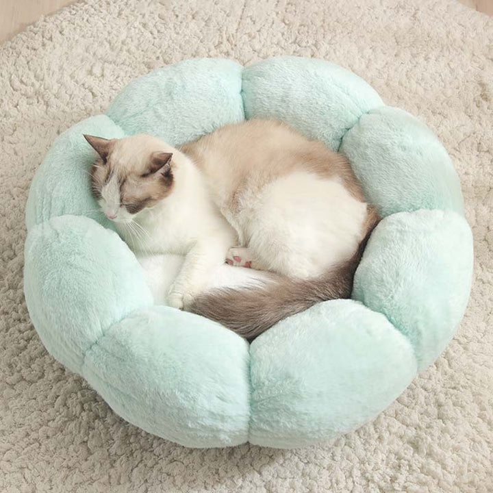Skanto | Dyp Søvn Blomst Form Katt Bed