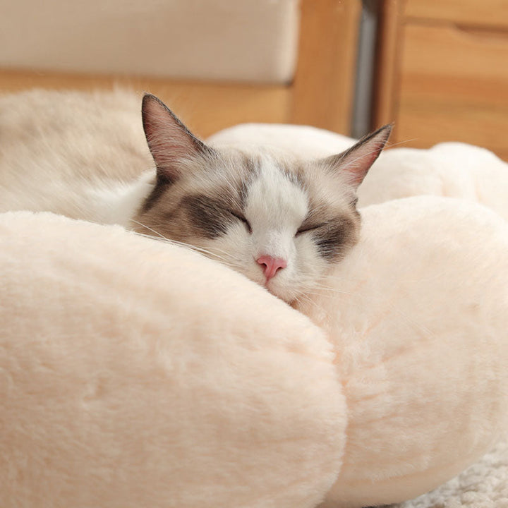 Skanto | Dyp Søvn Blomst Form Katt Bed