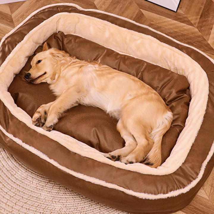 Skanto | Blanket - Stor Varm Dyp Søvn Ortopedisk Hundeseng