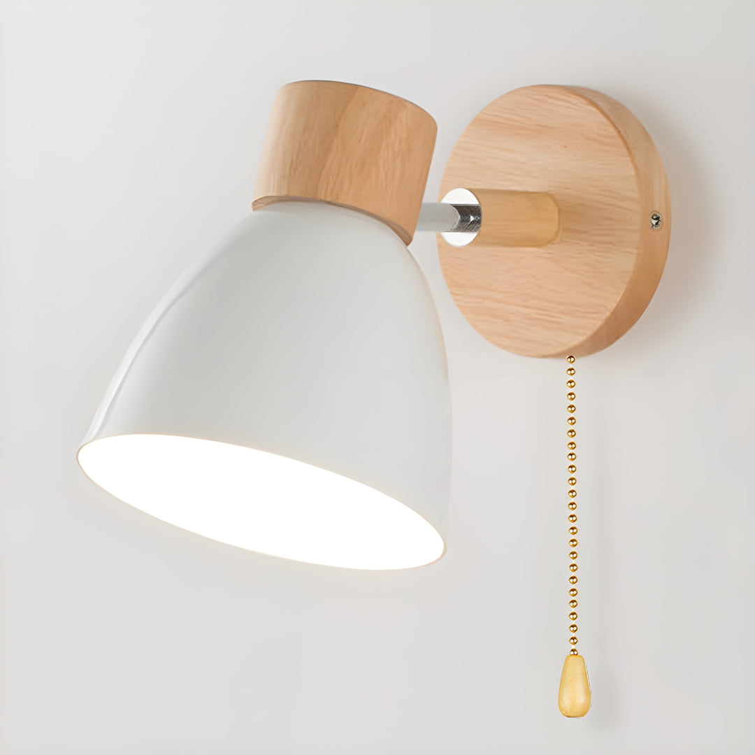 Skanto | Tre Norsk Vegglampe med Bryter for Soverommet