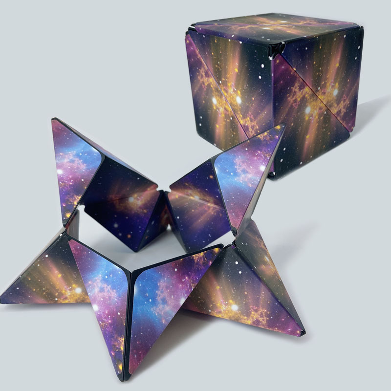 Skanto | FoldFun Form Kube – Kreativ 3D Puslespill for Barn og Voksne