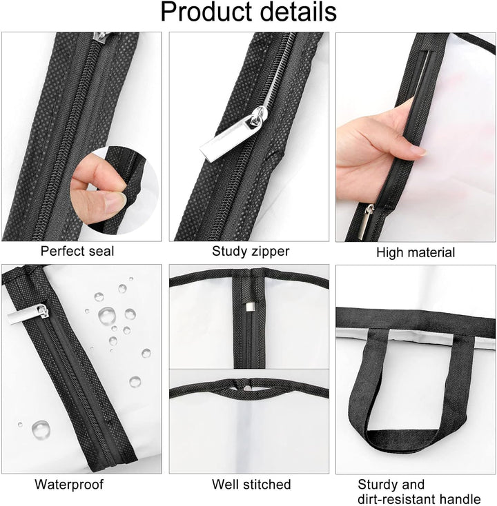 Ekstra-lang kjole & gown plaggveske – 180 cm beskyttende deksler med håndtak | Skanto
