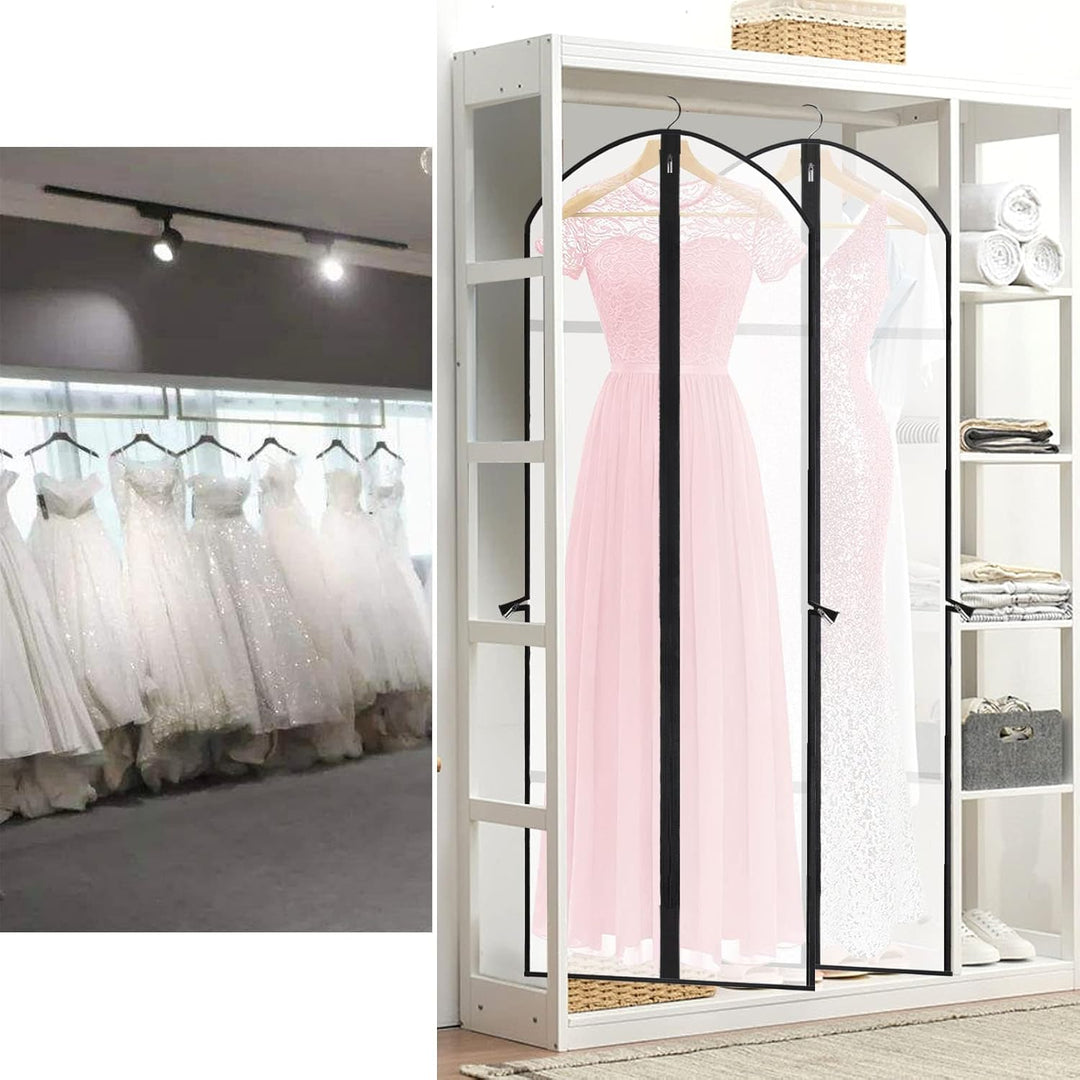 Ekstra-lang kjole & gown plaggveske – 180 cm beskyttende deksler med håndtak | Skanto