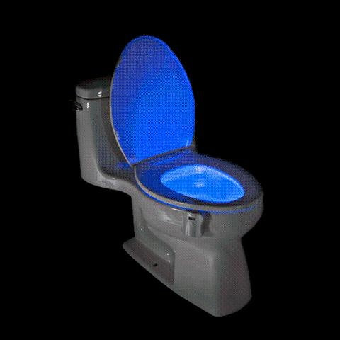 Bevegelsesaktivert disco toalettbollelampe | Skanto