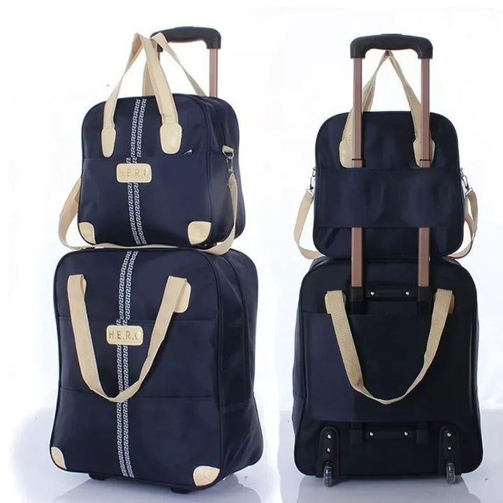 Skanto | 2 i 1 Trolley Reise Bag med en boarding bag