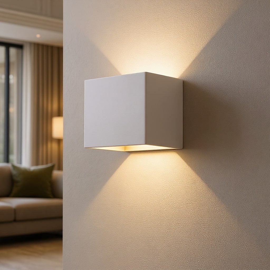 Cubic Ledningsfri Bevegelsessensor Vegglys | Skanto
