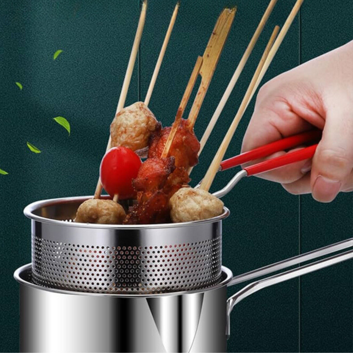 CookPro - Kompakt Frityrsett med Oljesparingsknapp Skanto
