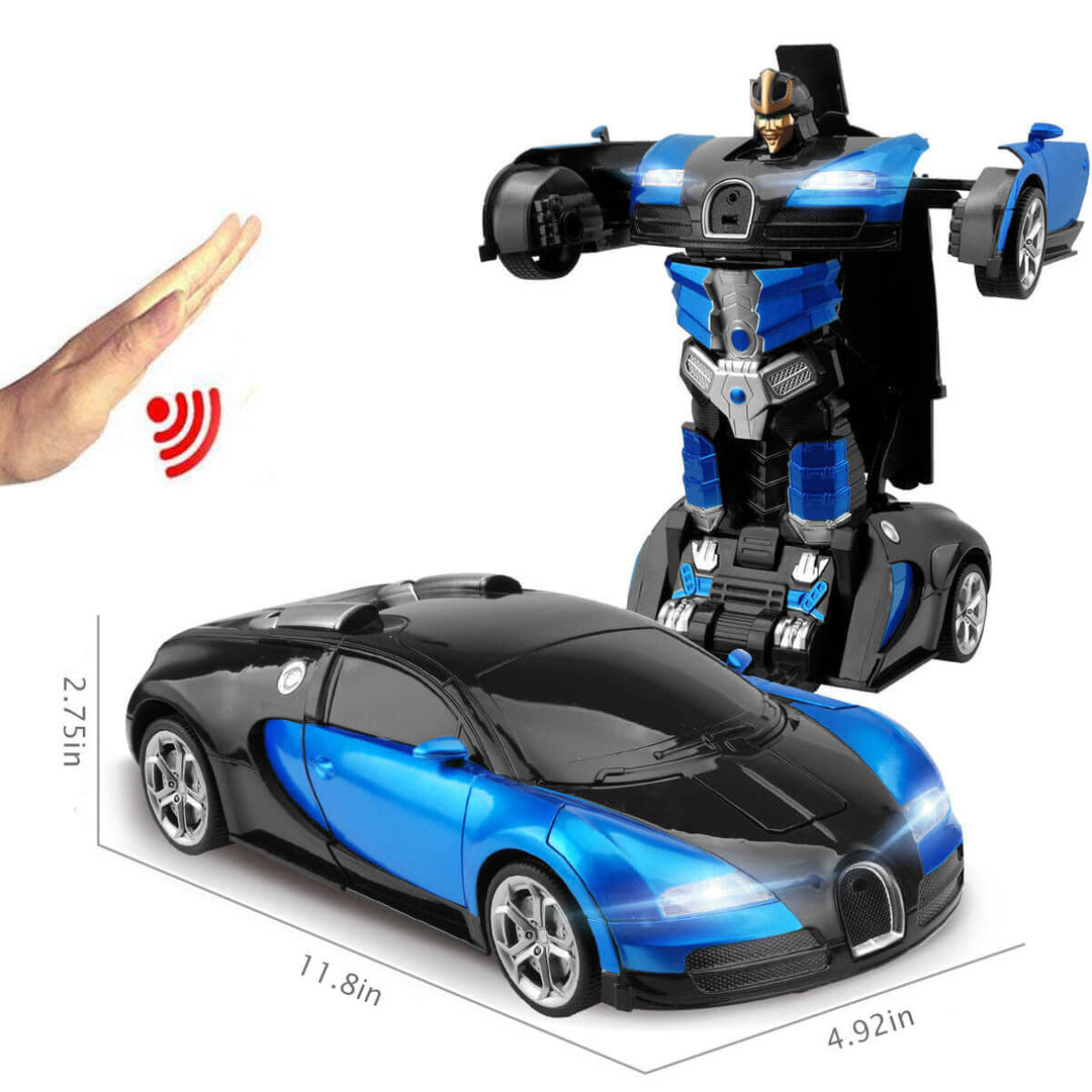 Skanto | Fjernstyrt Transformerende Robotbil Leketøy