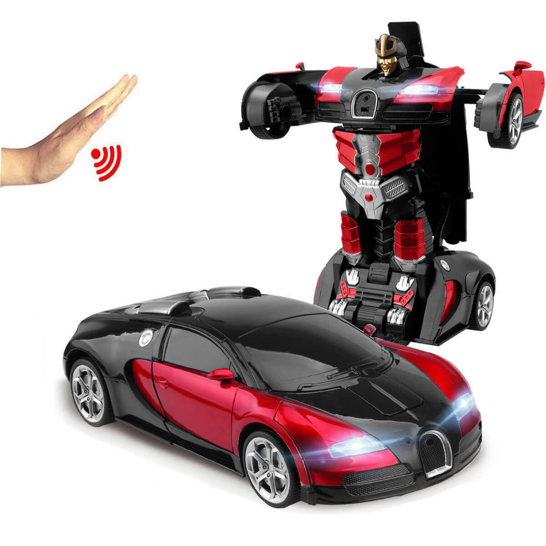 Skanto | Fjernstyrt Transformerende Robotbil Leketøy