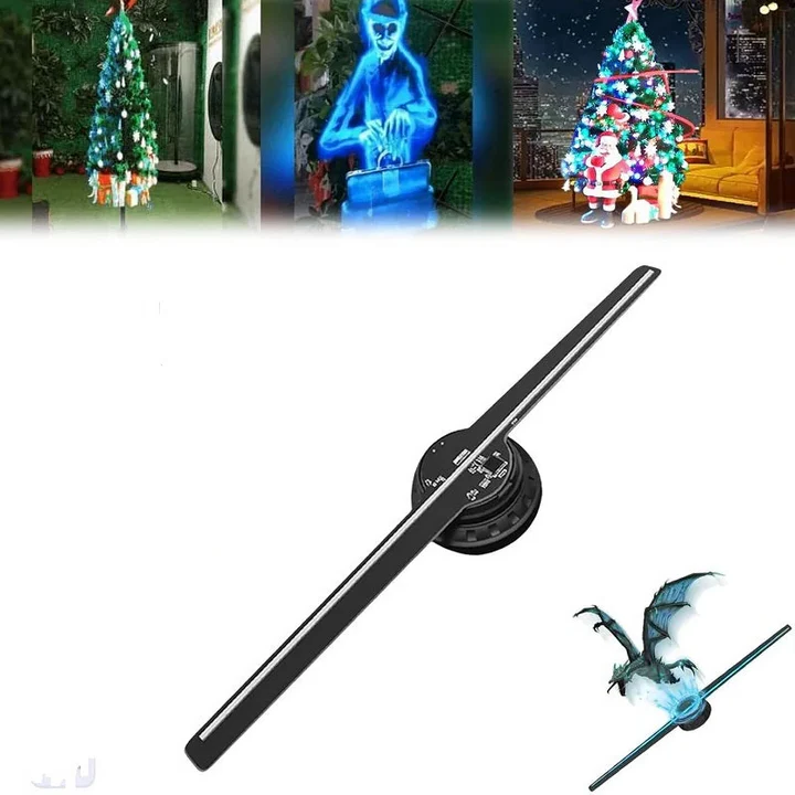 3D Hologram LED Vifte Prosjektor | Skanto