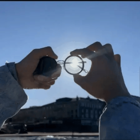 Skanto | ShadowSunglasses | Solbriller med svarte linser Stilig UV-beskyttelse Motemode