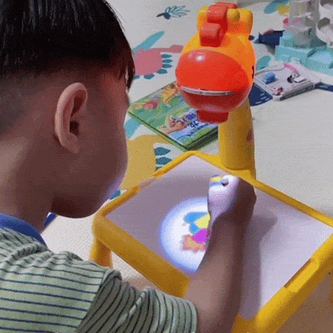 Norvo | Dino Bord | La fantasien komme til liv - Kreativ dinosaur tegnebrett inkludert gratis 12-delt tegnesett