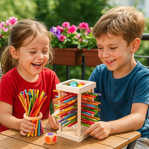 Skanto | Educational 3i1 Tre Ball og Stang Ferdighetspill