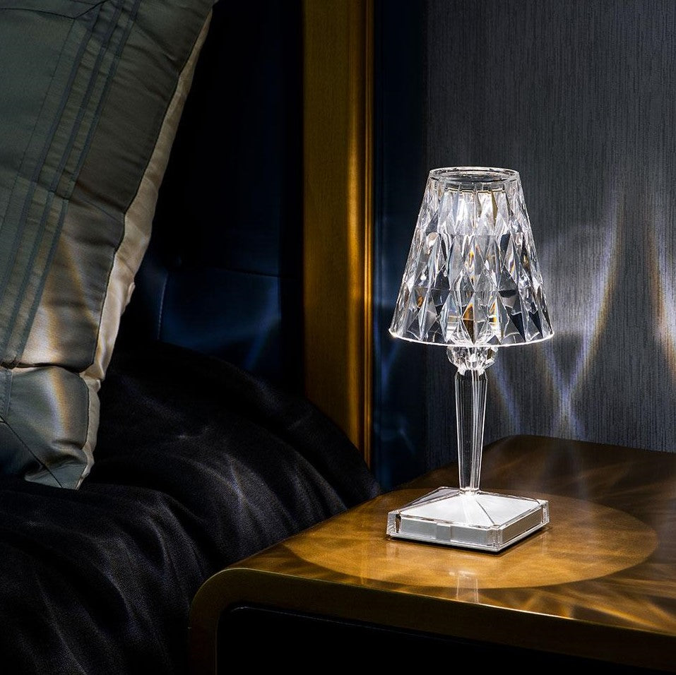 Skanto | Krystall Effekt LED Bordlampe