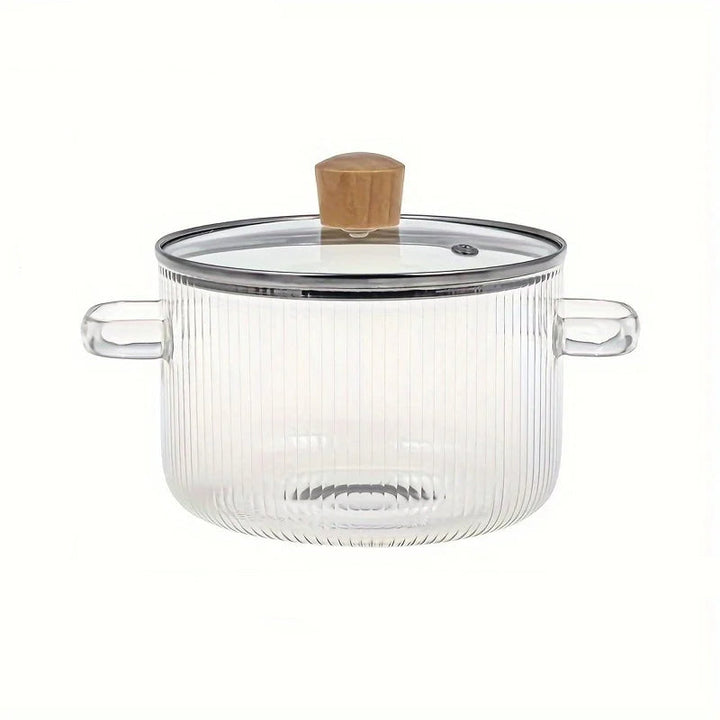 Glasskettle med lokk varmebestandig borosilikatglasskettle | Skanto
