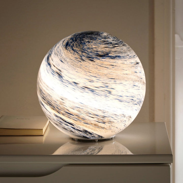 Glass Moon Lamp Skanto